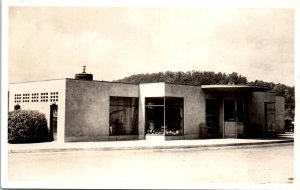 1940s Service Building Norris Dam Norris Tennessee Real Photo Postcard