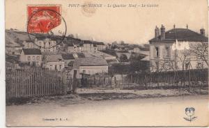 BF12256 pont sur yonne le quartier neuf le guichet TCV  france front/back image