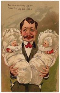 Comical Greetings PC, TWO LITTLE DARLINGS, PFB