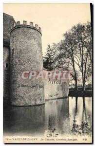 Postcard Old Vault Lugny Chateau speaker fortif?e