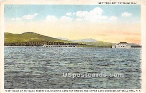 West Basin of Ashokan Reservoir - Catskill Mountains, New York NY  