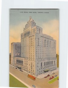 Postcard C.P.R. Royal York Hotel Toronto Canada