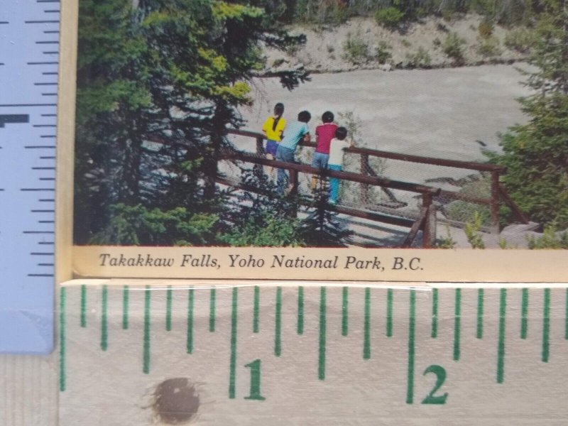 Postcard Takakkaw Falls, Yoho National Park, Canada 