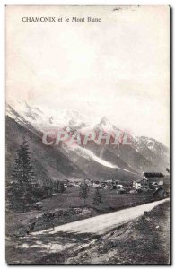 Chamonix - Mont Blanc - Old Postcard