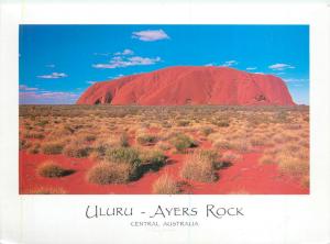 Central Australia Uluru Ayers Rock butterfly stamp