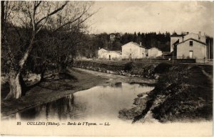 CPA OULLINS - Bords de l'YZERON (368040)