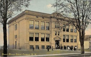 HOMER AVENUE SCHOOL Cortland, NY Students 1911 Vintage Postcard
