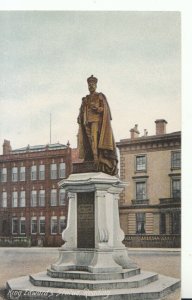 Berkshire Postcard - King Edwards Statue - Reading - Ref TZ485