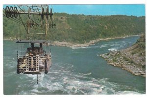 Whirlpool Basin Aero Car, Niagara Falls, Ontario, Vintage Chrome Postcard