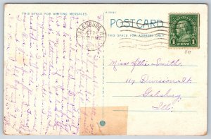 Galesburg Illinois~YMCA Building~1924 Postcard