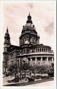 Hungary Budapest Basilica St. Stephen Vintage RPPC C203