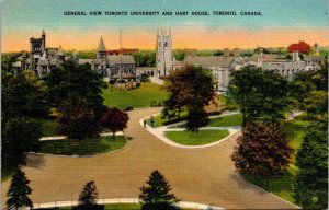 Canada Toronto General View University Of Toronto & Hart House