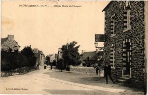 CPA MATIGNON - Arrivée Route de Plancoet (630513)