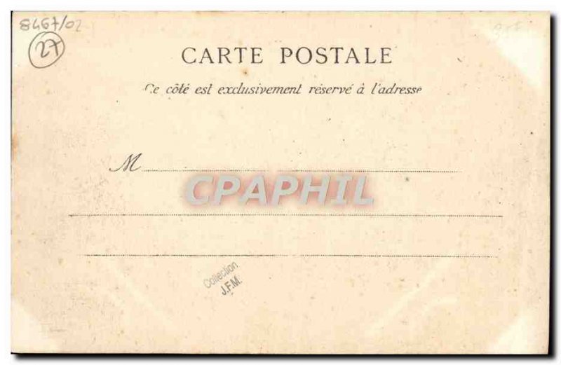 Old Postcard Gisors The Corps de Garde