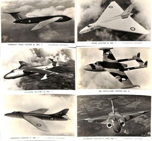 British Military Aircrafts Vickers Hawker Handley Gloster Javelin De Havilland 