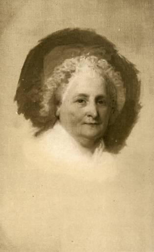 Martha Wasington Portrait by Gilbert Stuart