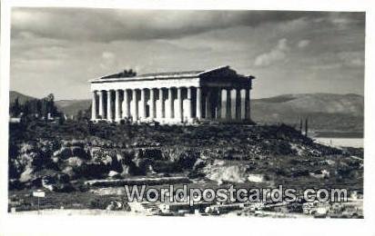 Temple of Theseu Athens Greece Postal Used Unknown 