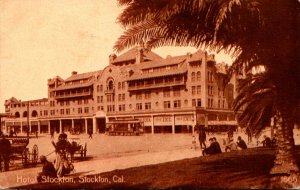 California Stockton Hotel Stockton 1911