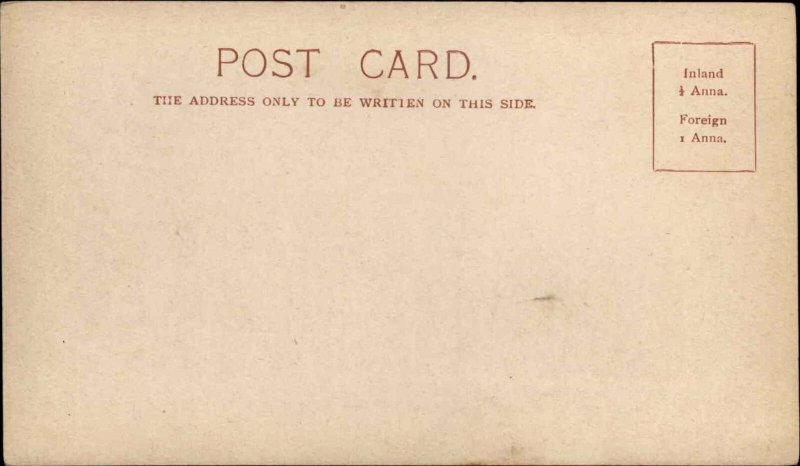 Afghanistan Native Man Customs Costumes Fruit Seller Ethnography c1905 Postcard