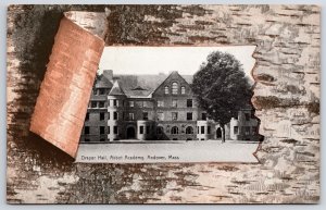 Drager Hall Abbot Academy Andover Massachusetts MA Grounds & Building Postcard