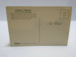 Kellogg's Real Photo Postcard Puts More In Your Mornings Vintage Cereal Unused 