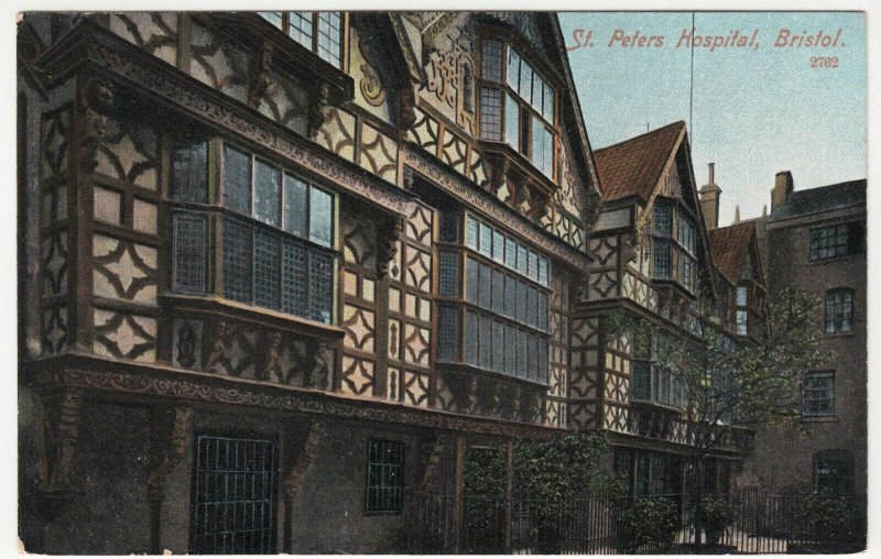 Bristol; St Peter's Hospital 2762 PPC By MJRB, Unused, c 1910's