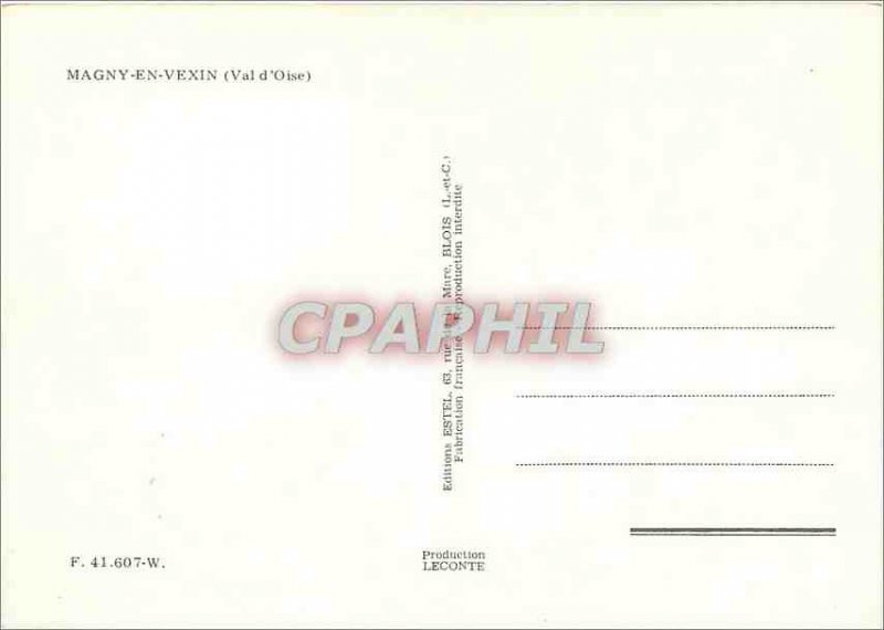'Postcard Modern Magny in Vexin Val d''Oise'