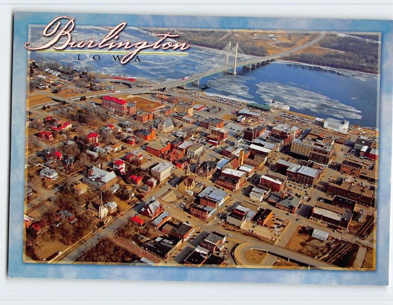 Postcard Burlington, Iowa