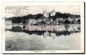 Old Postcard The castle Combourg