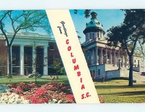 Unused Pre-1980 TWO VIEWS ON CARD Columbia South Carolina SC ho7415@