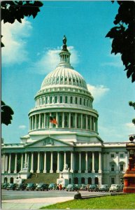United States Capitol Building Washington DC Postcard Mirro VTG UNP Vintage 