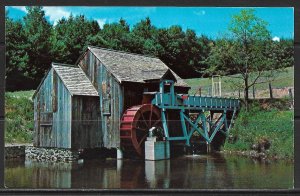 Vermont, Guildhall - Old Mill & Water Wheel - [VT-039]