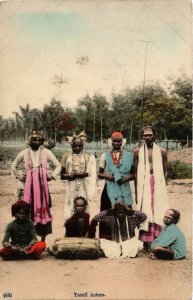 PC CPA SINGAPORE, TAMIL ACTORS, VINTAGE POSTCARD (b4127)