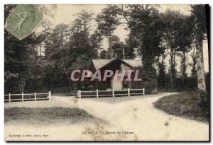 Old Postcard Molay Entree du Chateau