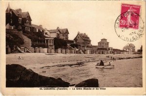 CPA Carantec- Le Greve Blanche et les Villas FRANCE (1025720)