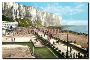 Modern Postcard Normandy trance Treport Seine Maritime Volleyball Volleyball