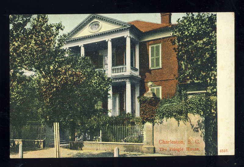 Charleston, South Carolina/SC Postcard, The Pringle House