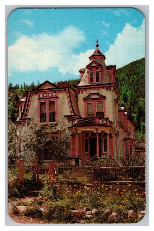 Postcard CO The Maxwell House Georgetown Colorado