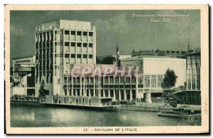 Old Postcard Expostion International Paris 1937 Pavillon De L Italy