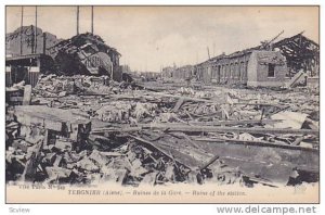 TERGNIER, Ruins of the station, Aisne, France, 00-10s