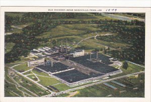 Aerial View Dupont Rayon Company Old Hickory Near Nashville Tennessee