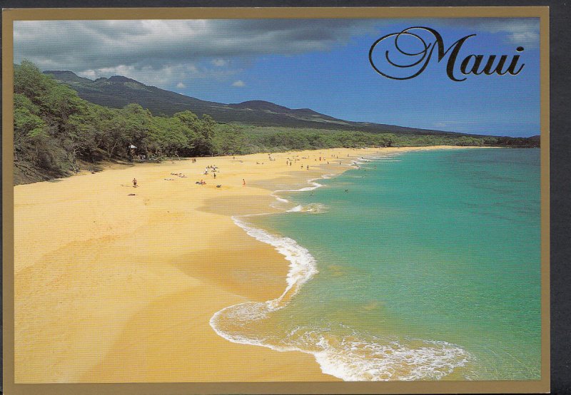 America Postcard - Hawaiian Archipelago - Big Beach, Maui    B2785