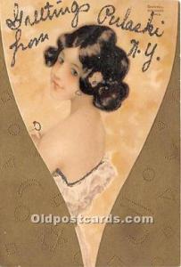 B.K.W.I. 5381 V Artist Raphael Kirchner Unused minimal wear left bottom corne...