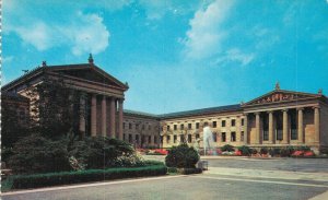 USA Philadelphia Museum Of Art Vintage Postcard 07.35