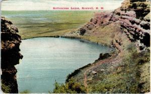 ROSWELL, NM New Mexico    BOTTOMLESS  LAKES   c1910s    Postcard