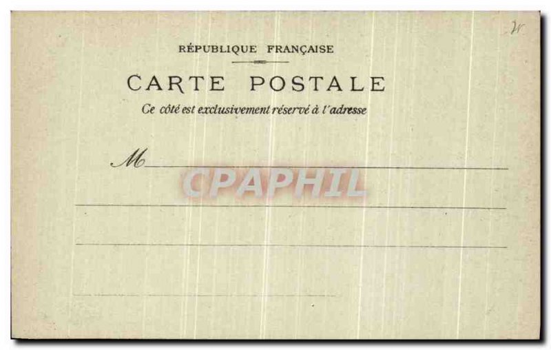 Old Postcard Paris Musee De Cluny