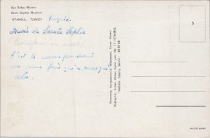Turkey Istanbul Saint Sophia Museum Vintage Postcard BS.33