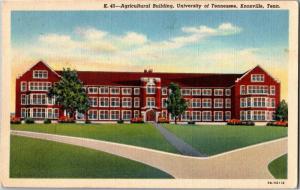 Agriculture Building, University of Tennessee Knoxville Vintage Postcard M17