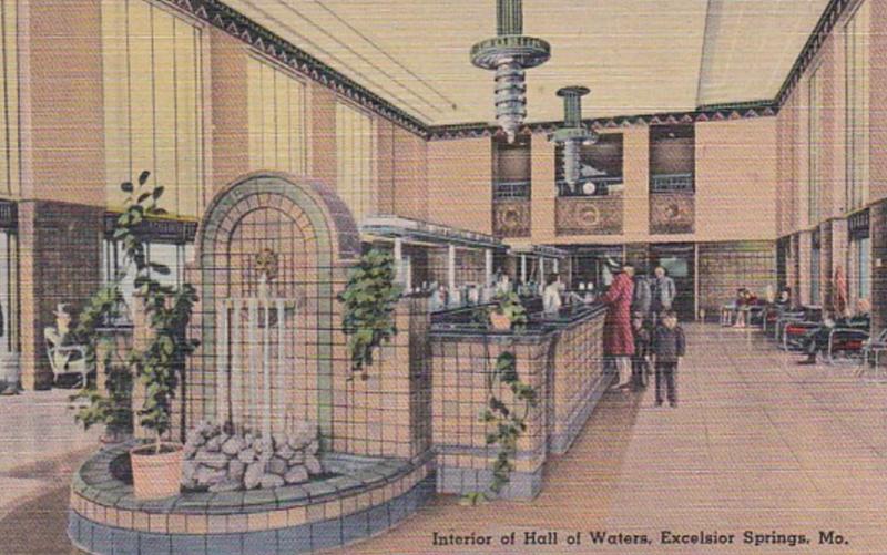 Missouri Excelsior Springs Hall Of Waters Interior