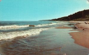 Vintage Postcard Lake Michigan Fun Summer Beach Vacation Southwestern Michigan